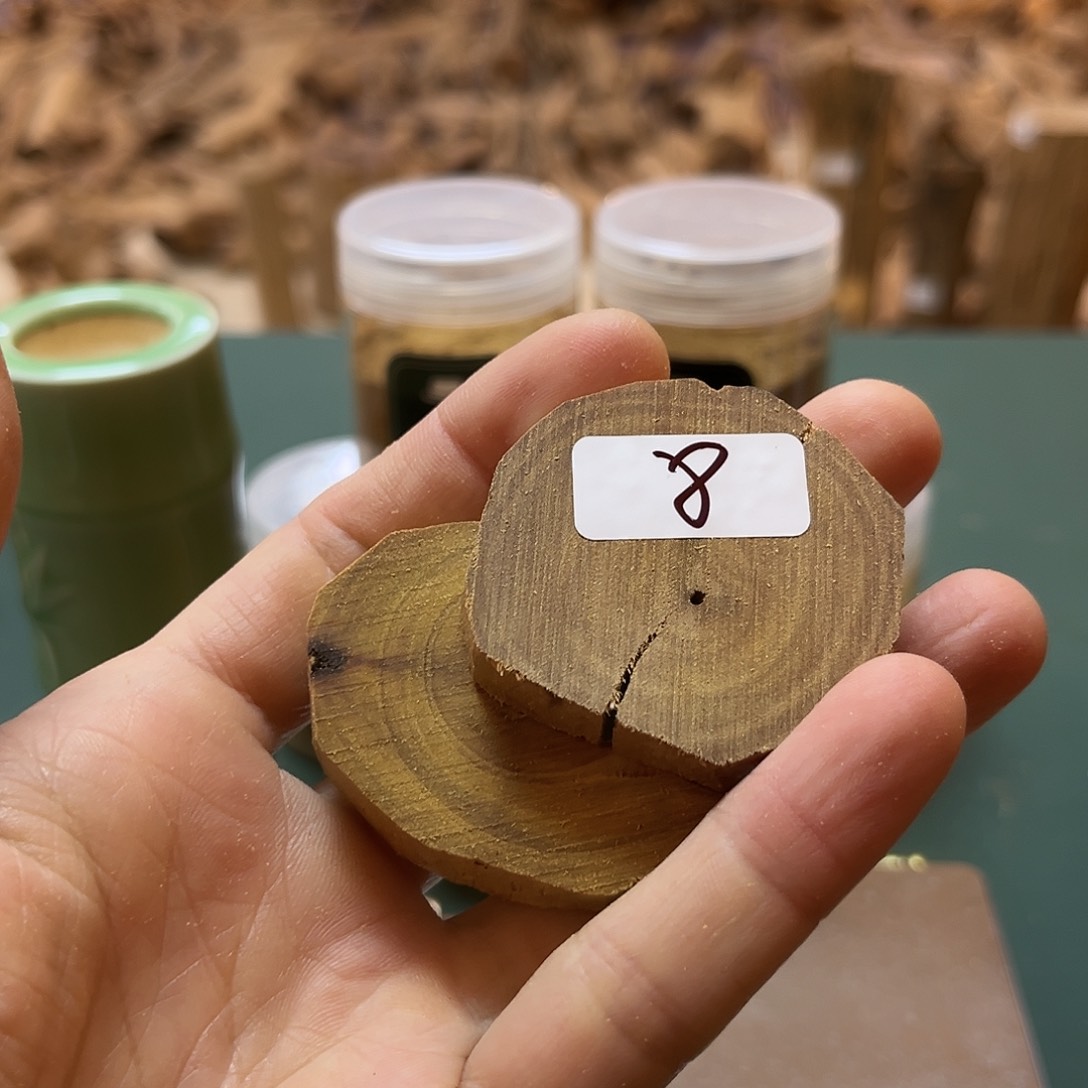 檀香木其他正区老山檀熏香片片26.1克