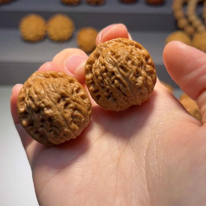 文玩核桃把件野麻476