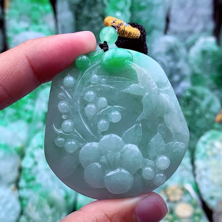 翡翠吊坠(不含链)未镶嵌