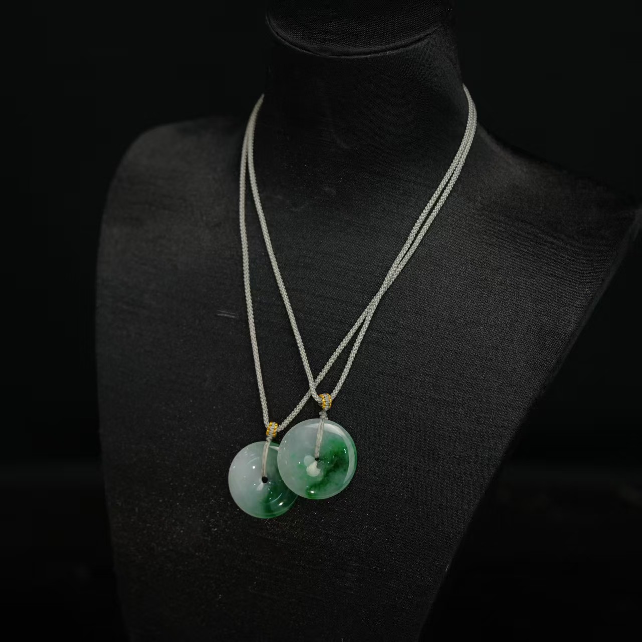 【初见珠宝】翡翠平安扣吊坠25-1CH171X681【多样性发一件】