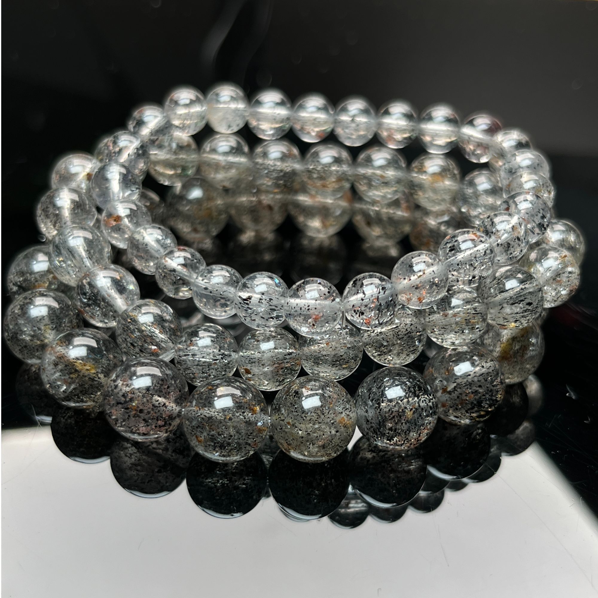 【大美】 高品阶天然毒液超七圆珠手串@多样性发其一