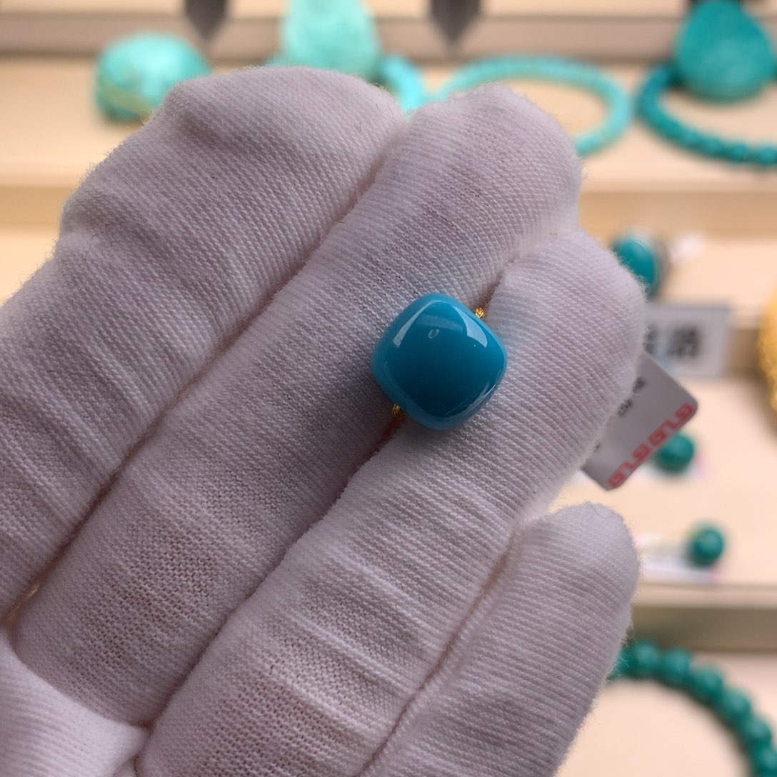 未镶嵌绿松石珠宝奇石10.5