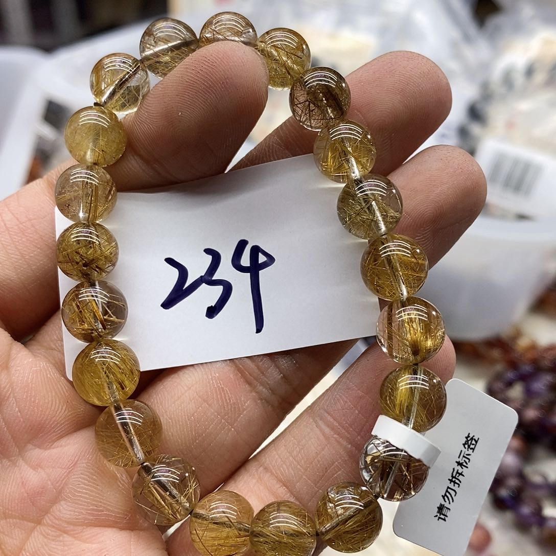 水晶手链未镶嵌天然