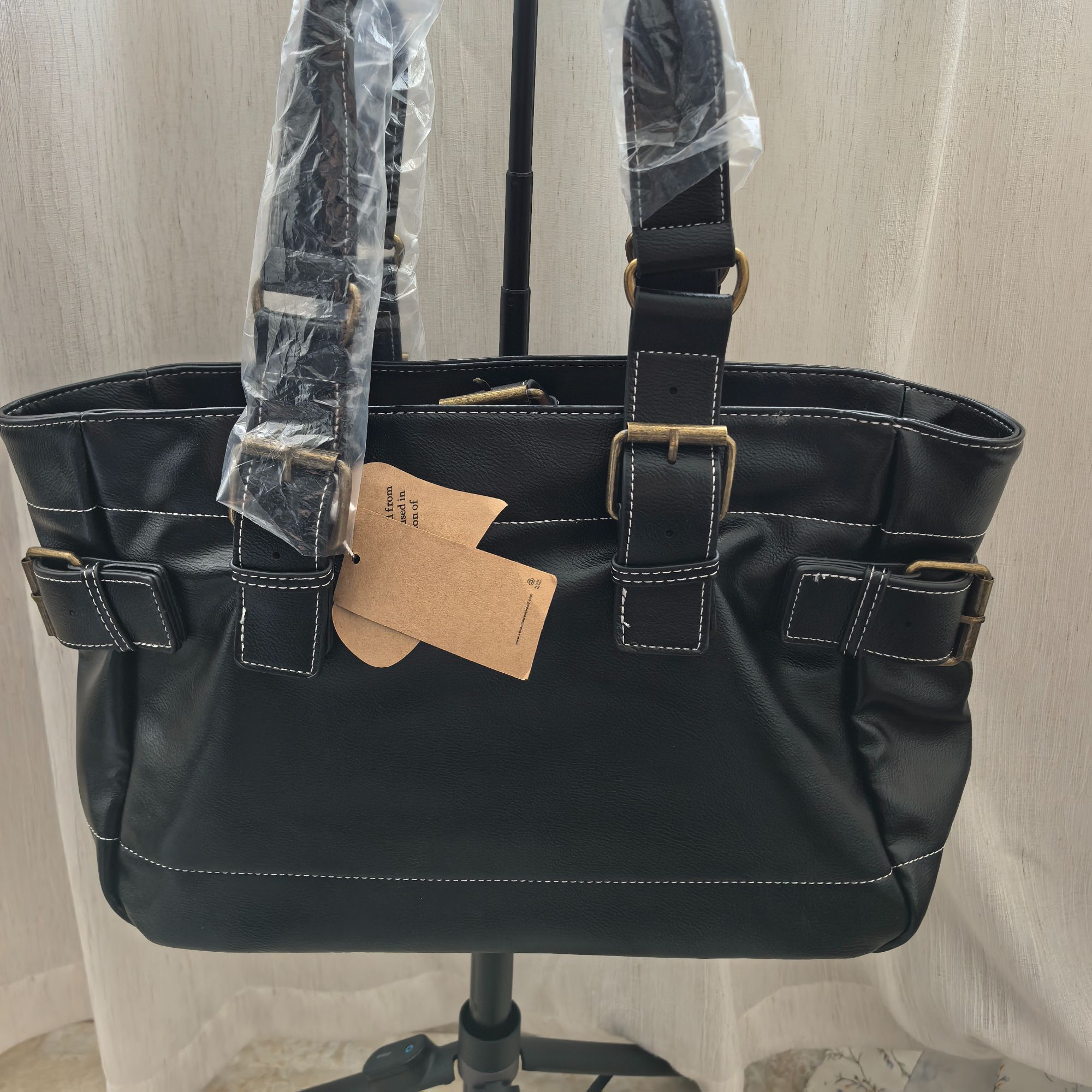 经典高品质土星中古托特单肩手提包