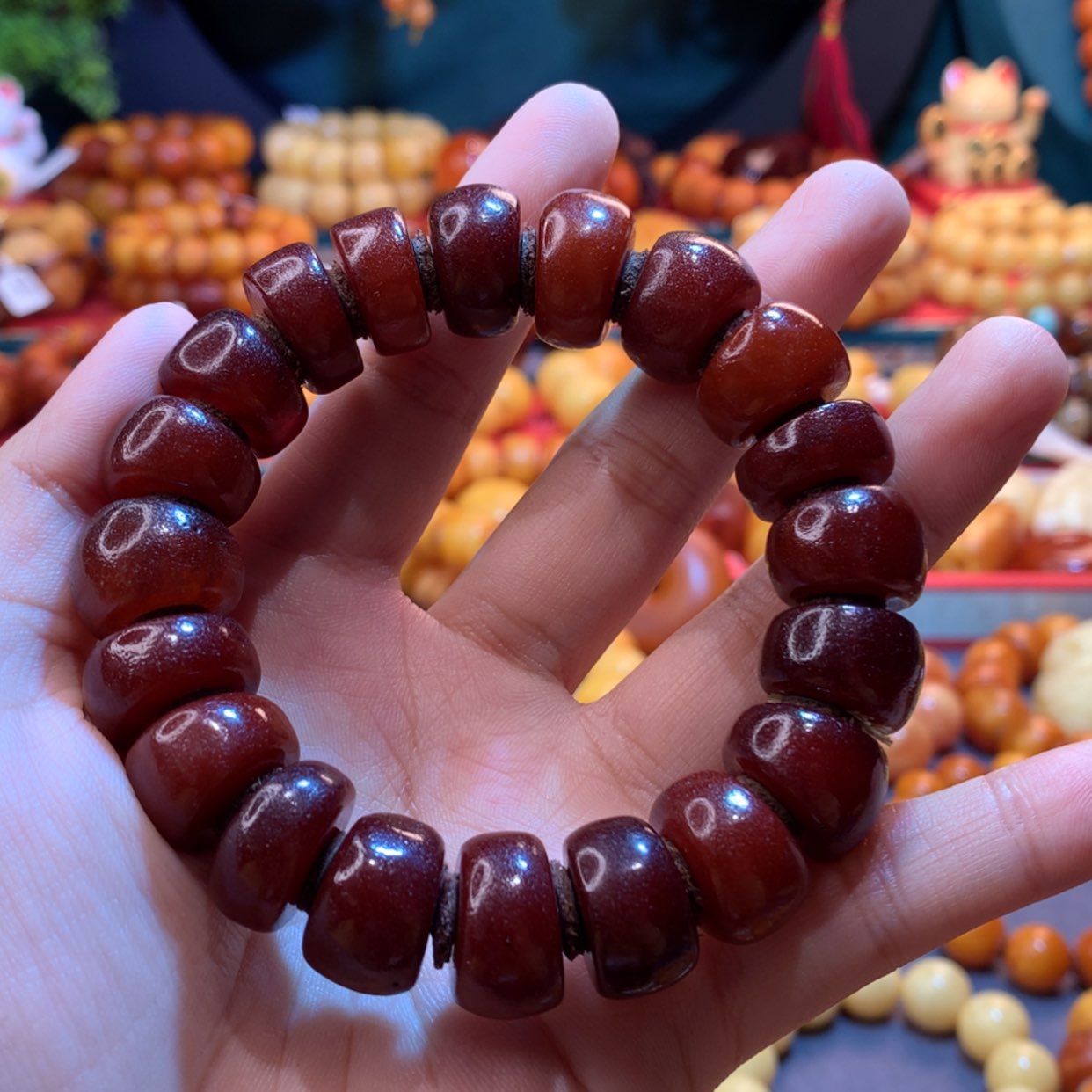 【闪购商品】蜜蜡手串未镶嵌蜜蜡手串