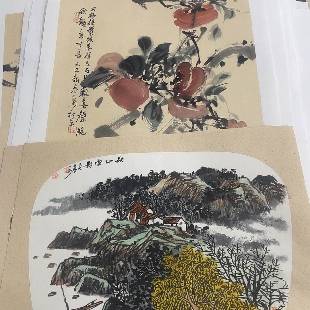 姜奇老师山水作品