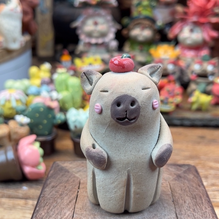 摆件陶小镇青花每日有新品