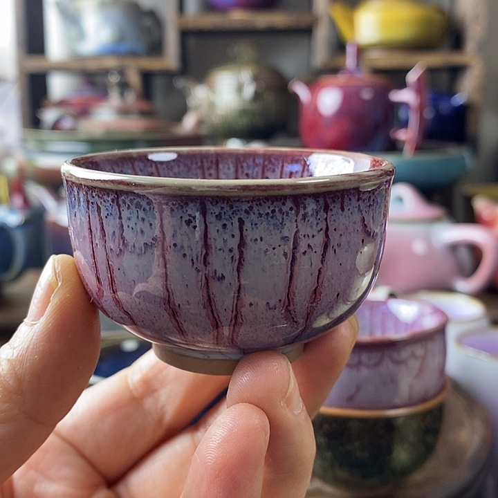 L**卷中国神后钧瓷茶具
