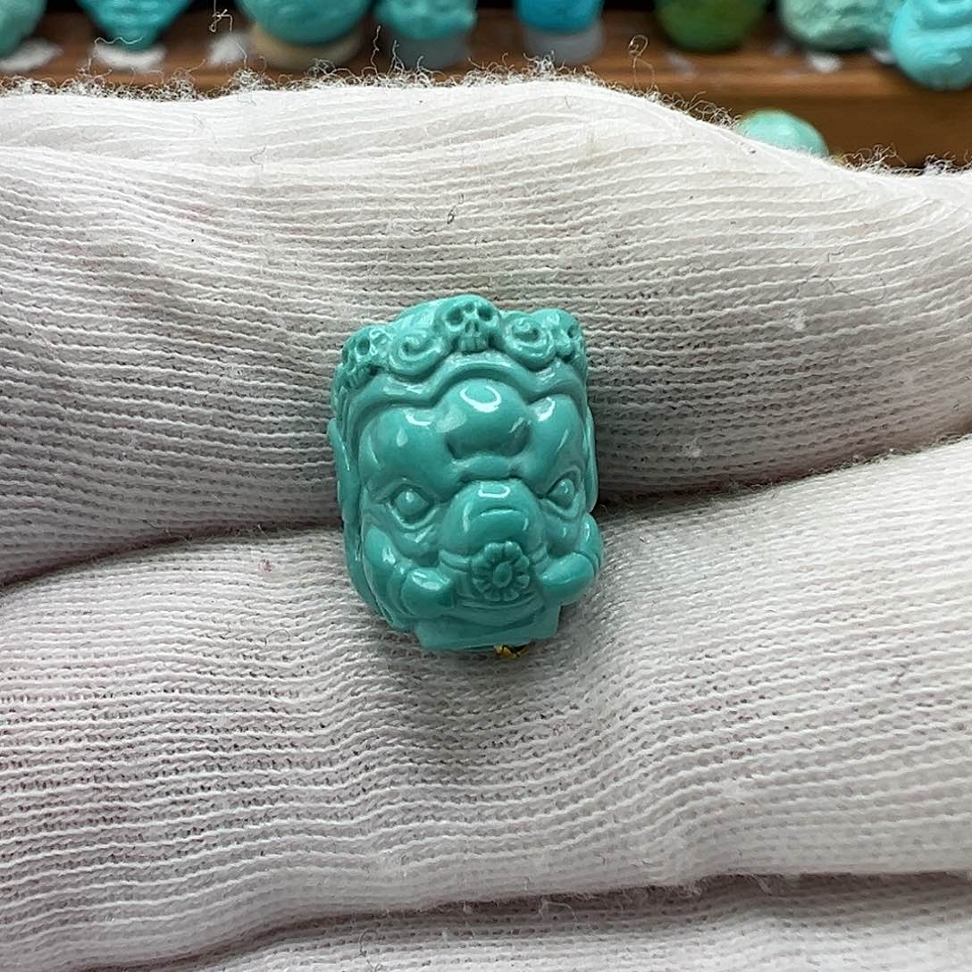 绿松石象神 未镶嵌