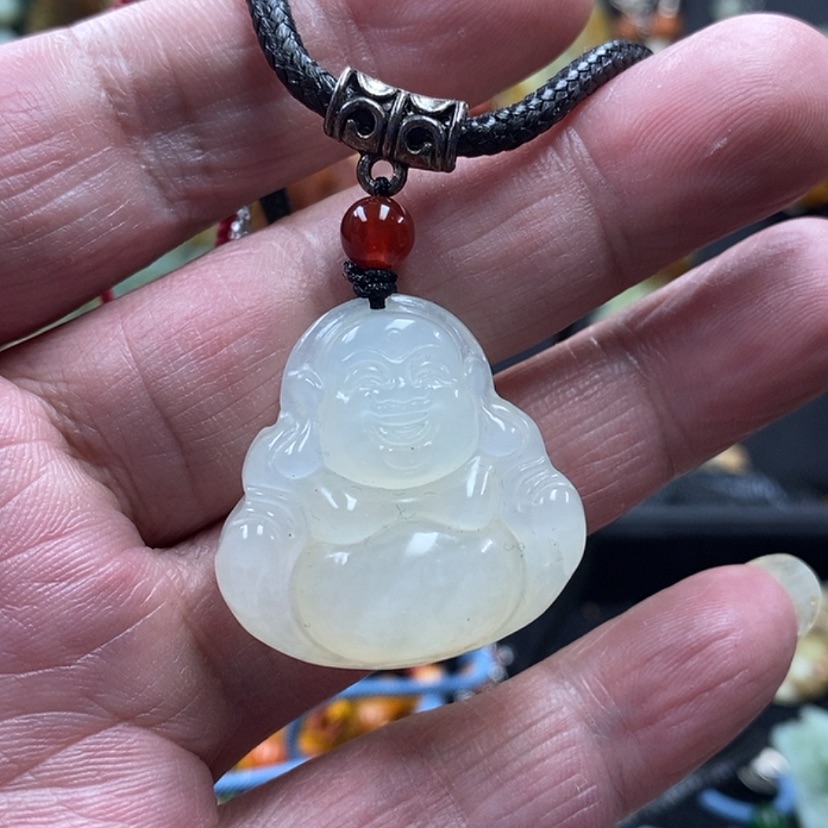 【闪购商品】蛇纹石玉吊坠未镶嵌