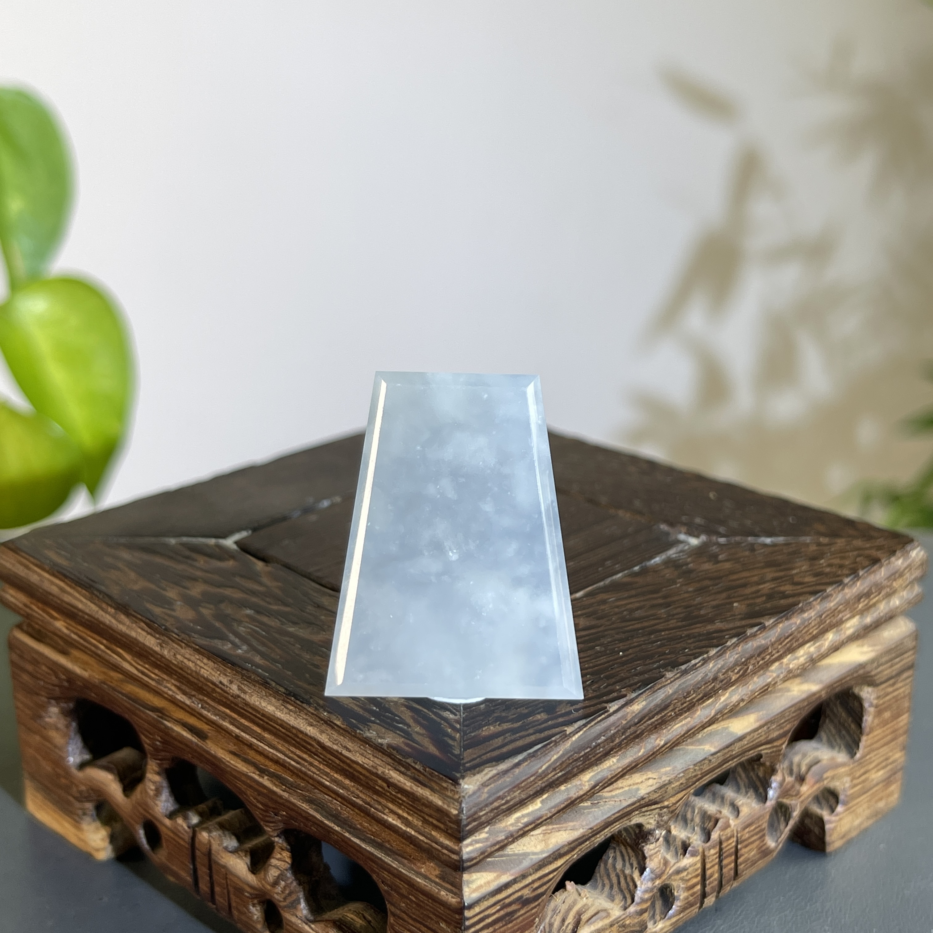 JCB07-189  天然缅甸A货翡翠  无事牌