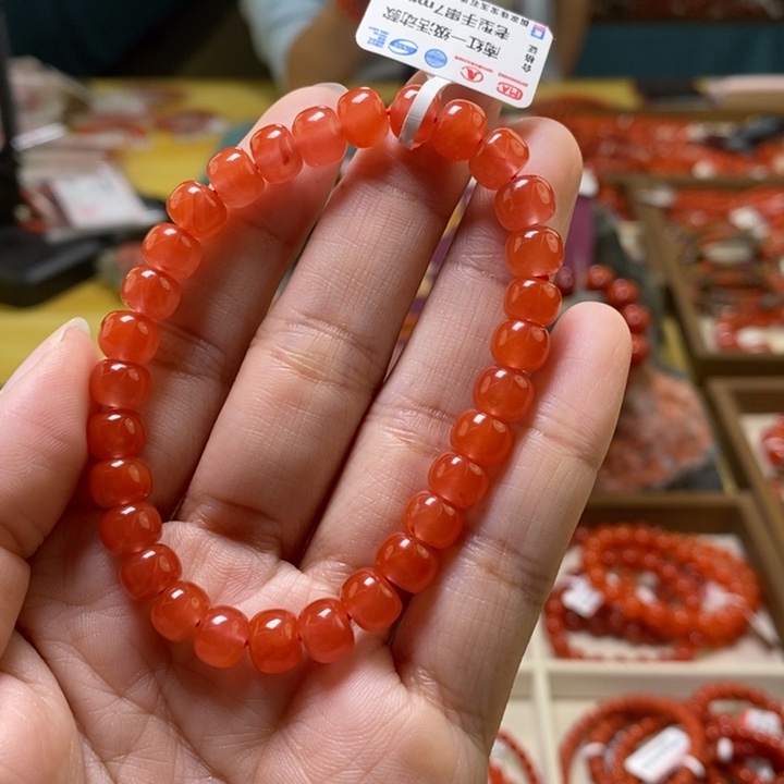 未镶嵌卡7+南红玛瑙