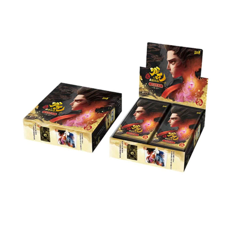 灵焰三弹【玩法大全】哪吒之魔童闹海电影收藏卡牌盲盒-（代拆）