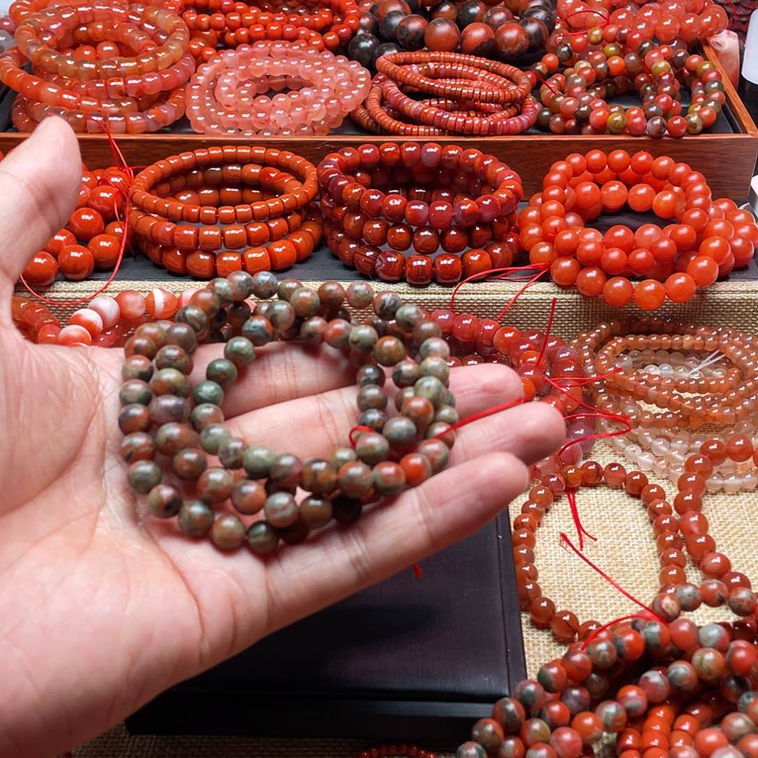 手链未镶嵌南红玛瑙一*钱