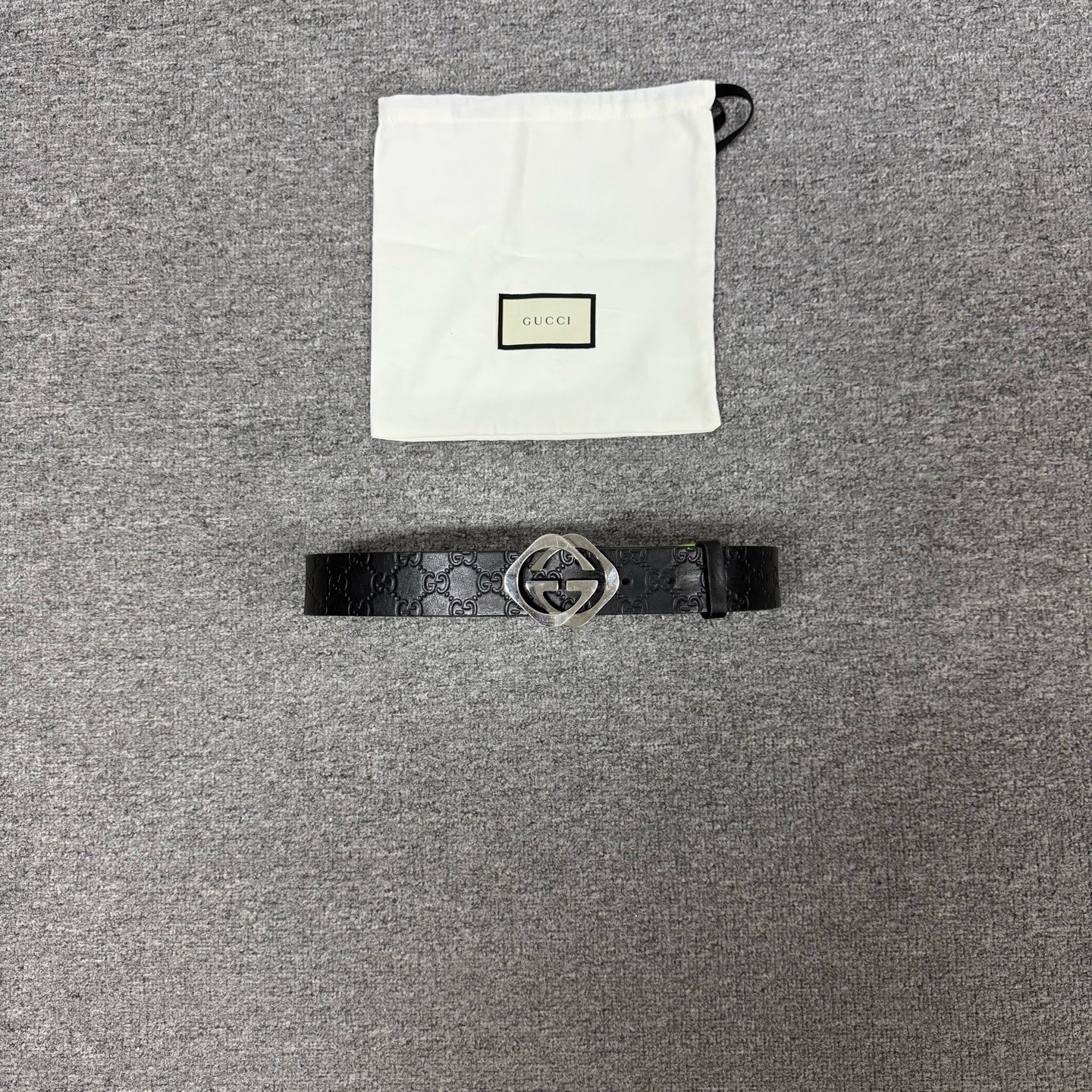 99新 AMIPARIS Gucci 满印腰带皮带