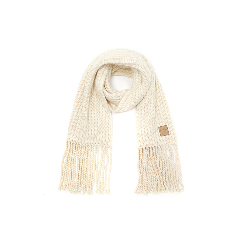 IRO Night【马年甄选】针织围巾流苏钩织坑条法式轻奢26早春新款