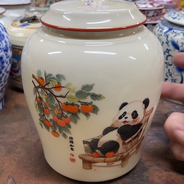 陶瓷罐茶叶罐密封罐储物罐