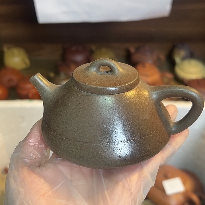 茶壶紫砂宜兴紫砂壶柴烧170