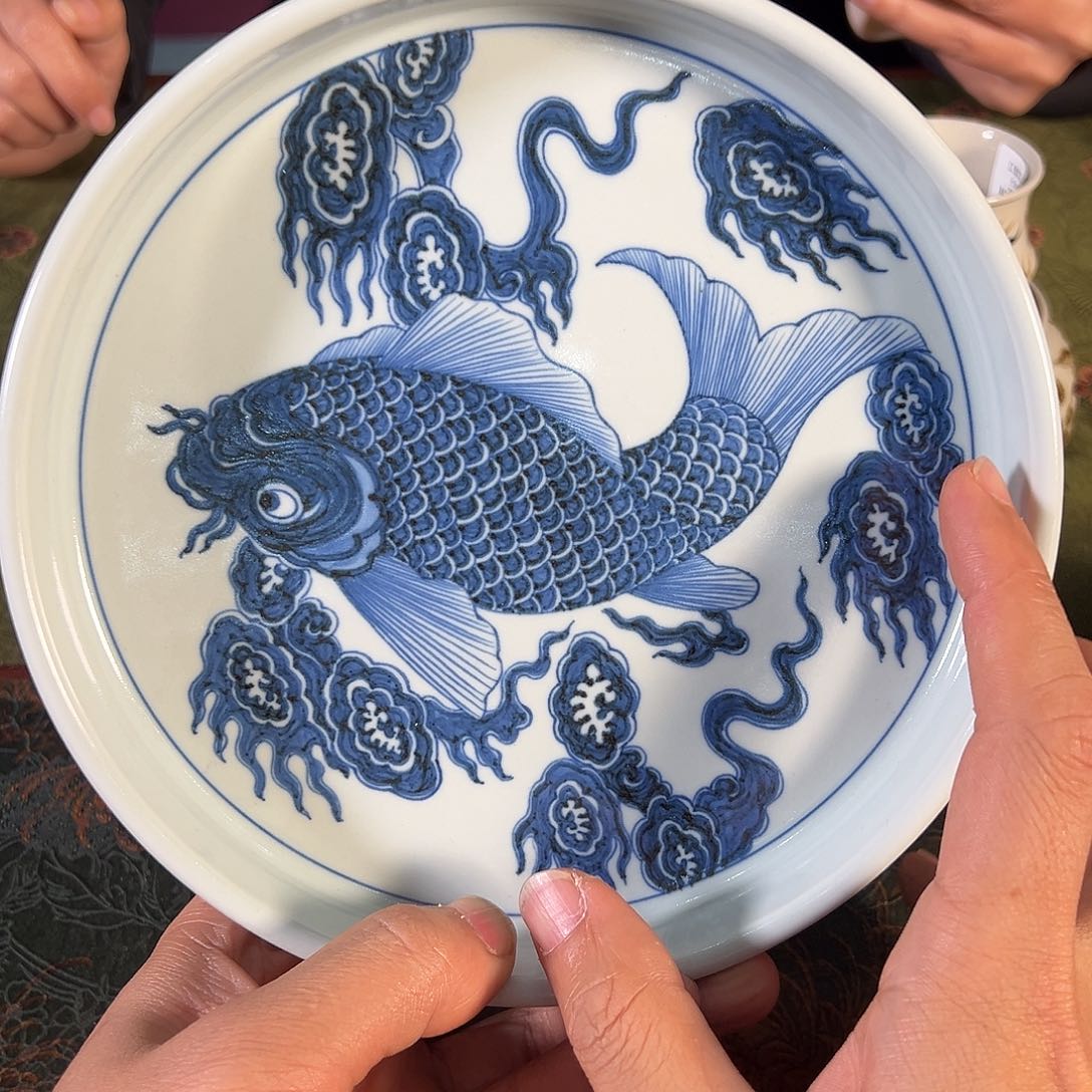 杯景德镇手工手绘陶瓷杯子