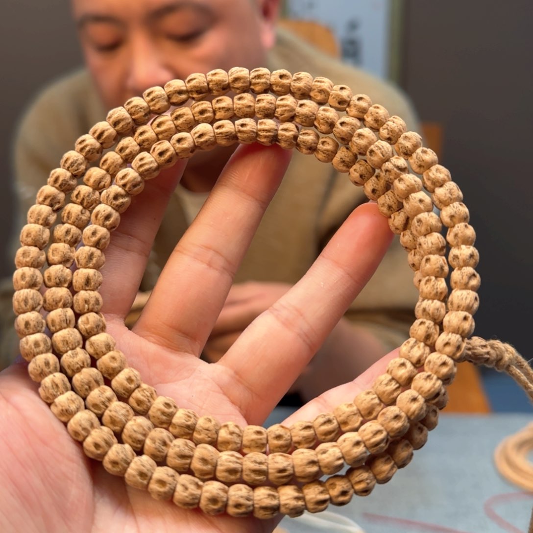 柏香籽/百香籽手串黑瞳7