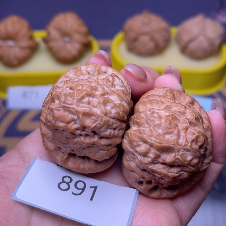 文玩核桃把件南瓜41.891