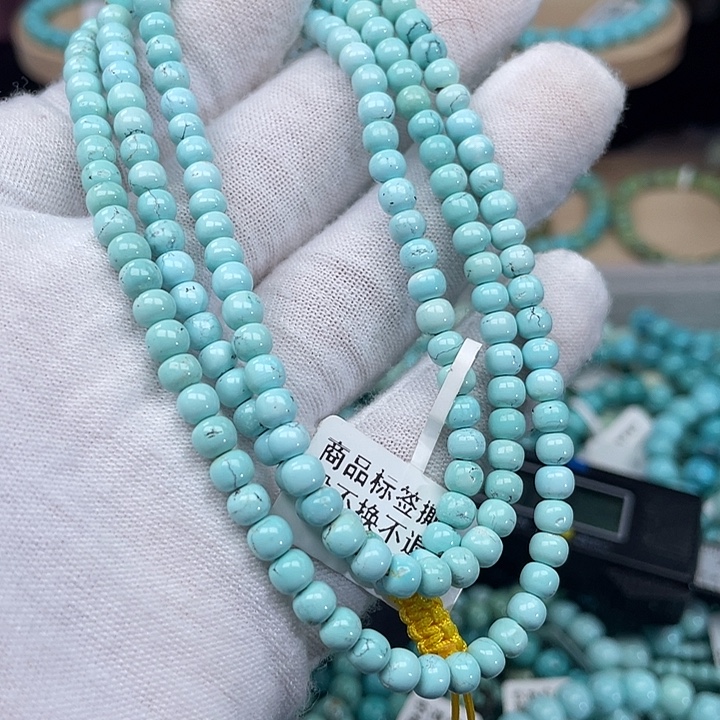 ****绿松石未镶嵌珠宝奇石