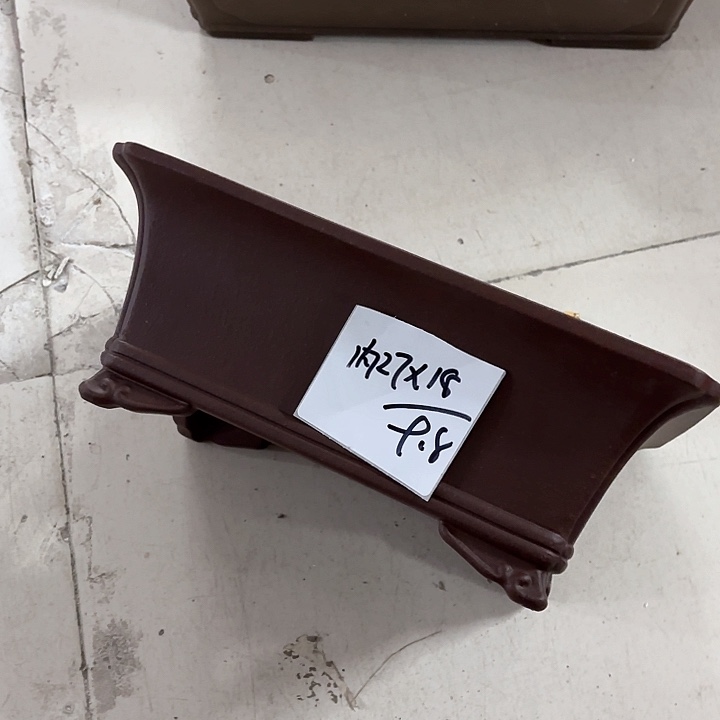 紫砂花盆紫砂的颜色很漂亮