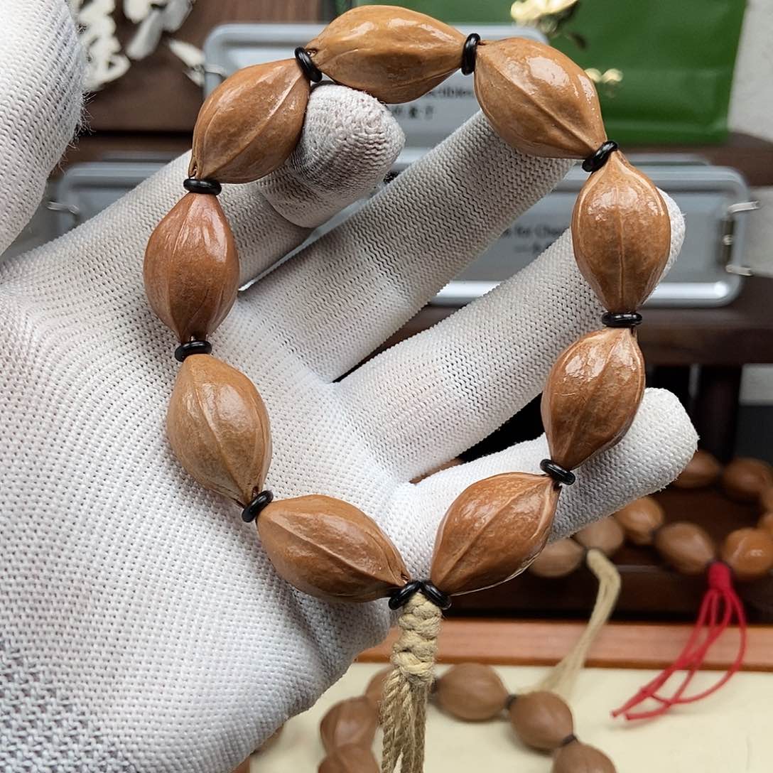 橄榄核手串1526三面佛福利