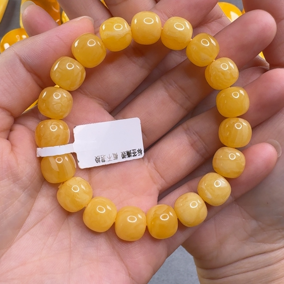 蜜蜡毛衣链未镶嵌慕*