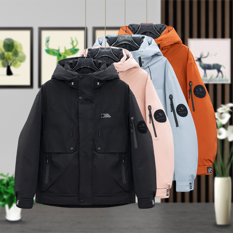 515-18156 冬季御寒保暖锁温防寒服男女百搭时尚休闲潮流外套