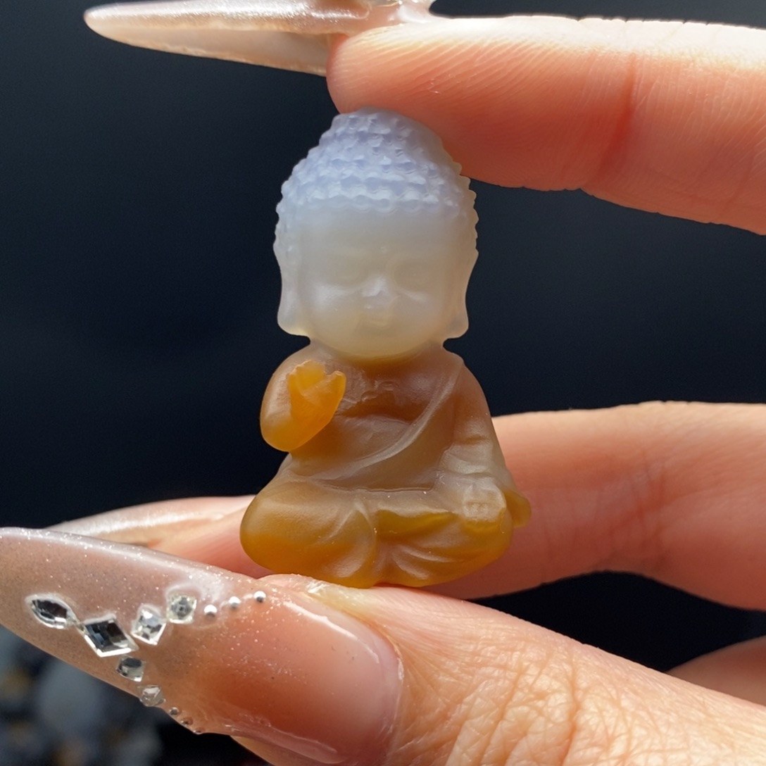 玛瑙/玉髓吊坠(不含链)未镶嵌༄****