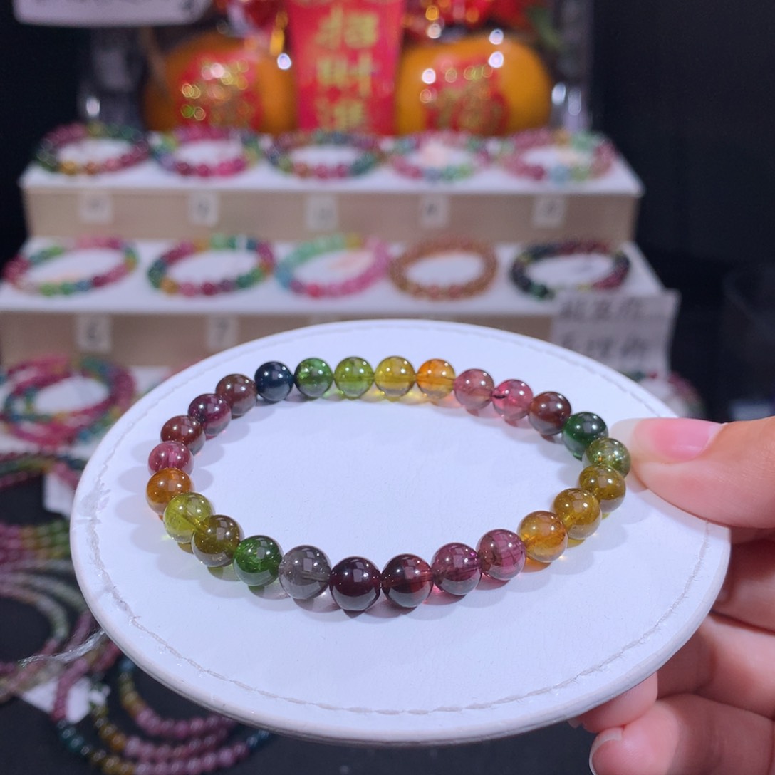 碧玺手链未镶嵌碧玺