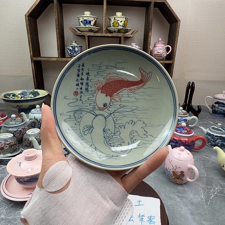 陶摆件景德镇陶瓷567老厂瓷90