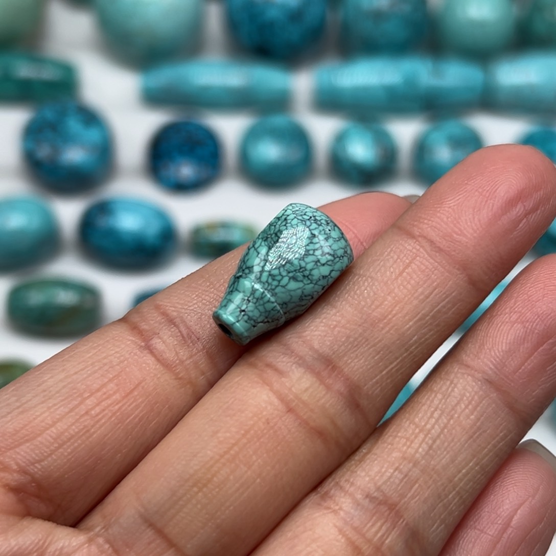 绿松石珠宝奇石未镶嵌独*