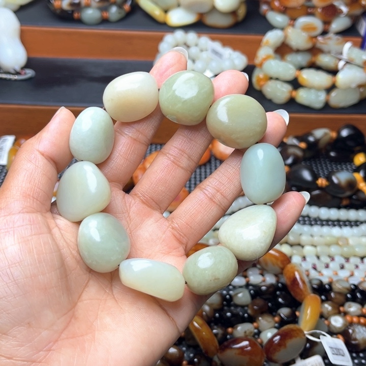 随***随和田玉未镶嵌手链