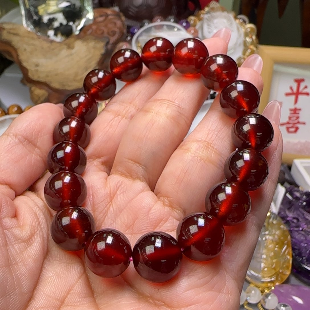 石榴石手链未镶嵌X37718成