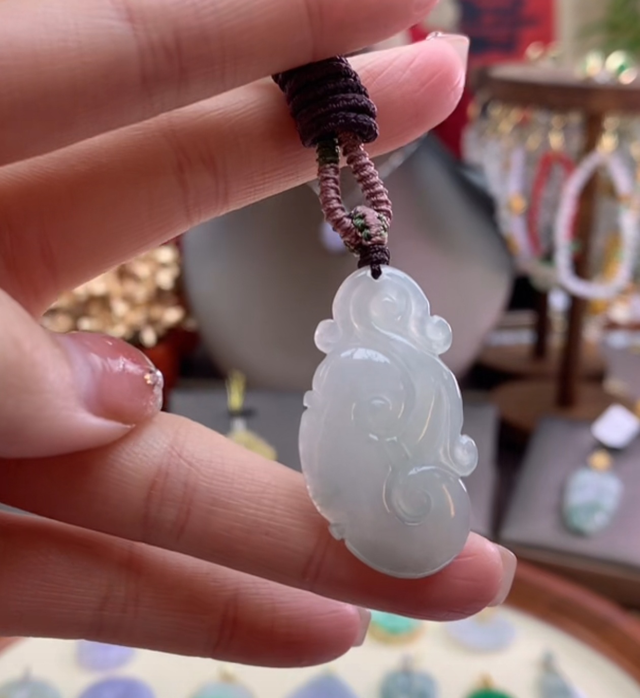 天然缅甸A货吊坠