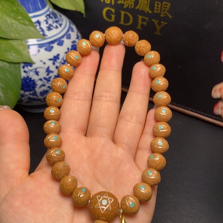 凤眼菩提手串尼泊尔