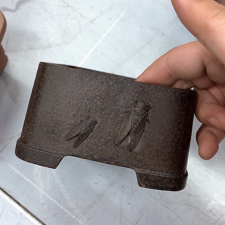 紫砂花盆紫砂的味道很好