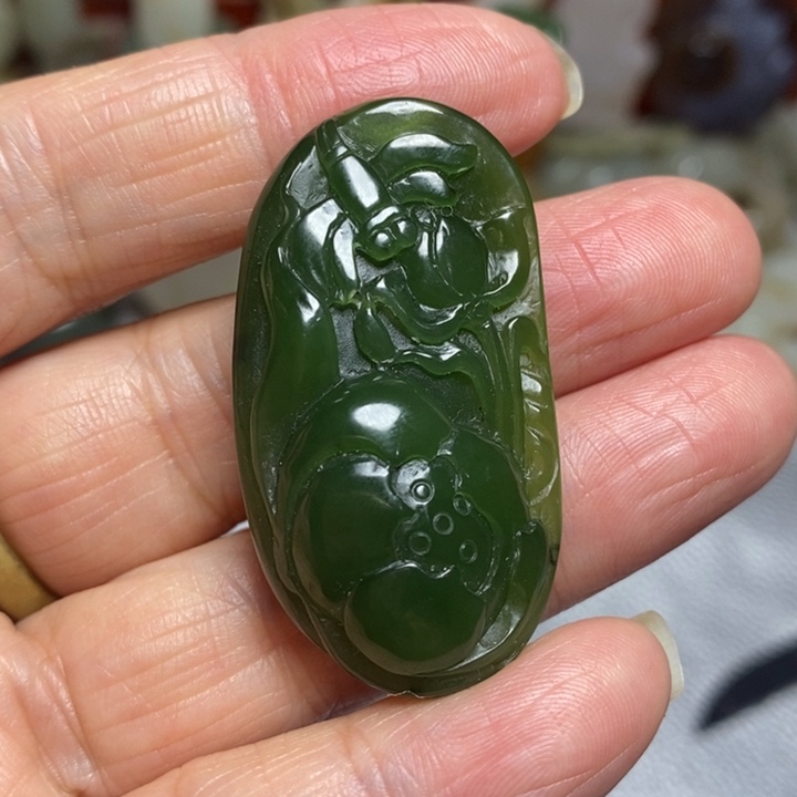 滴血莲花菩提吊坠