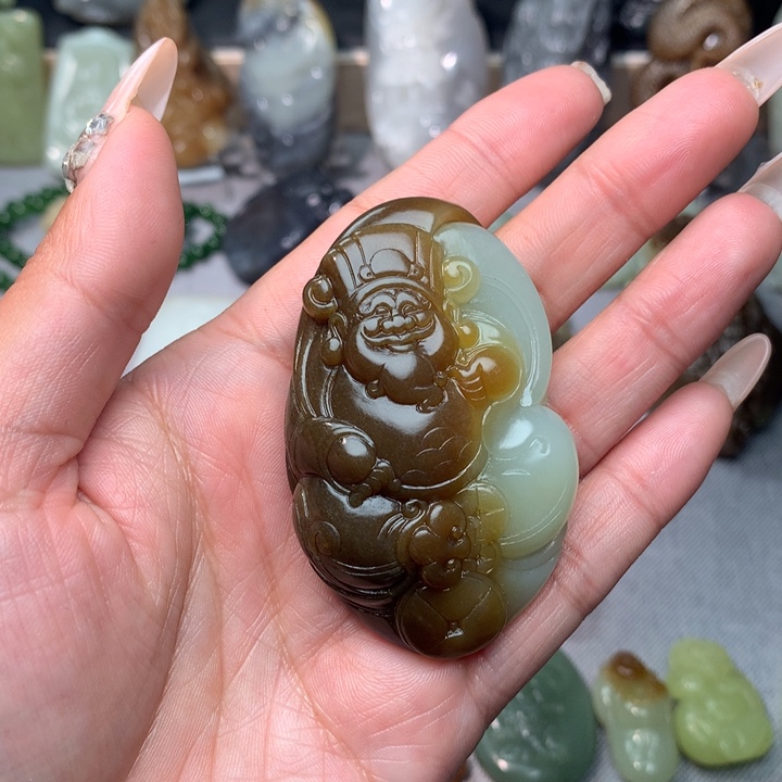 和田玉挂件未镶嵌