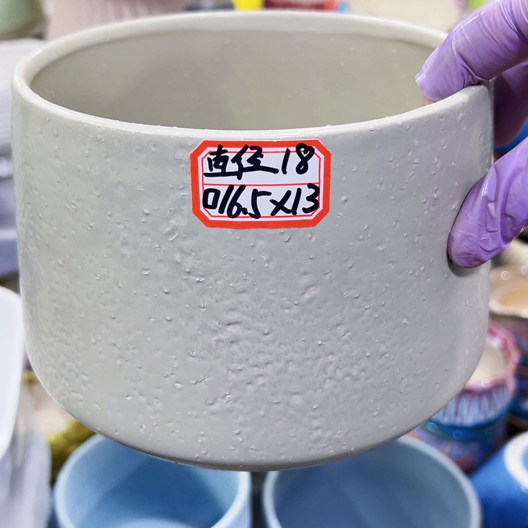 外贸尾单陶瓷花盆凑单10米包邮
