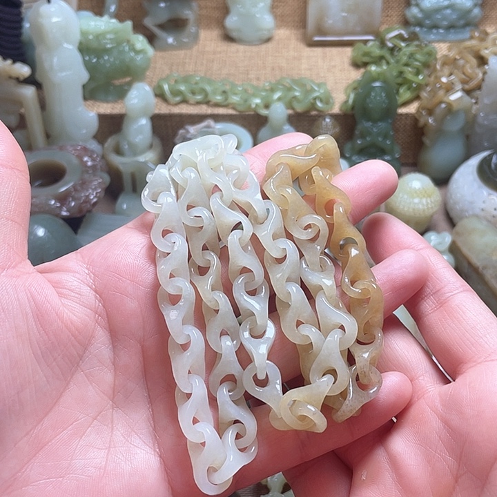 和田玉颈饰未镶嵌用****9