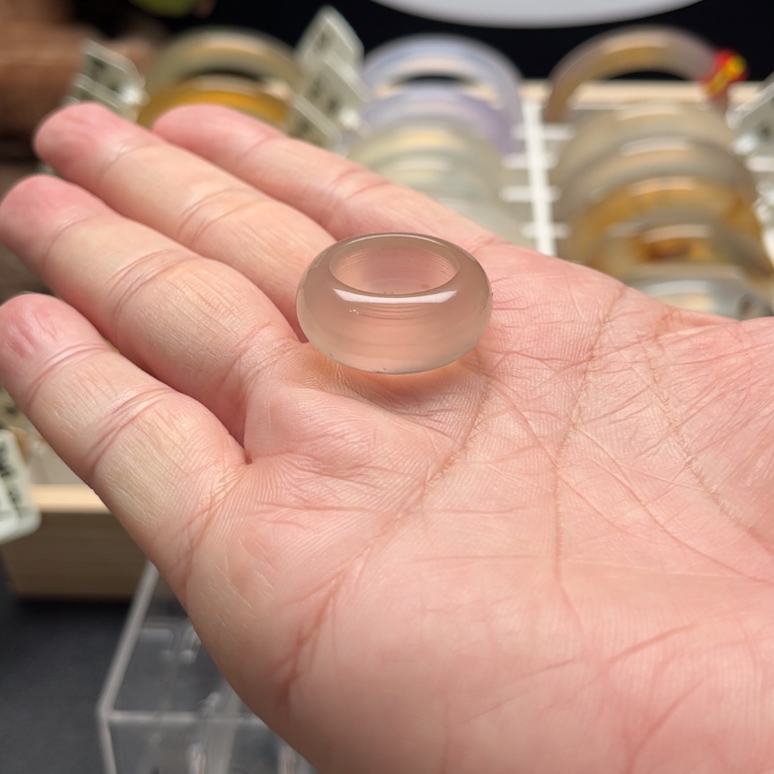 福***禄玛瑙/玉髓未镶嵌戒指