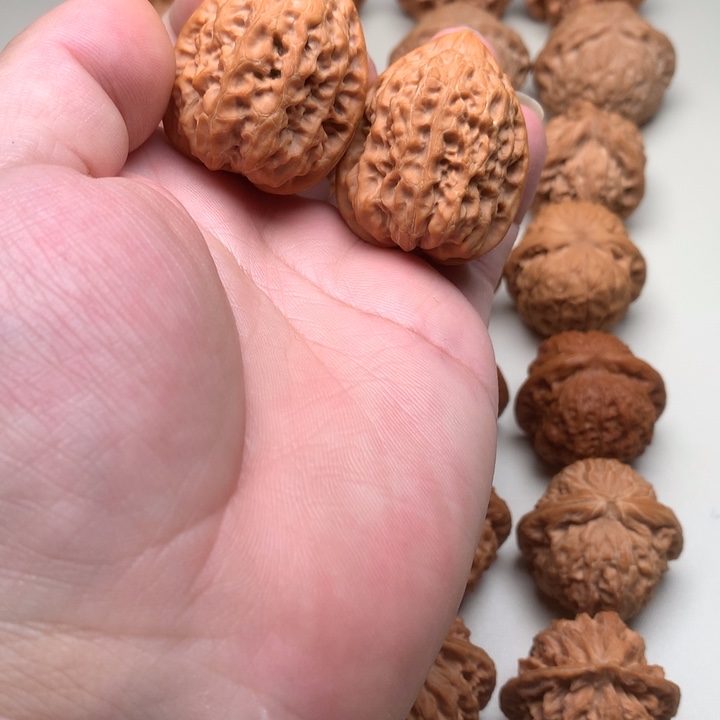 文玩核桃吊坠沈鸡35