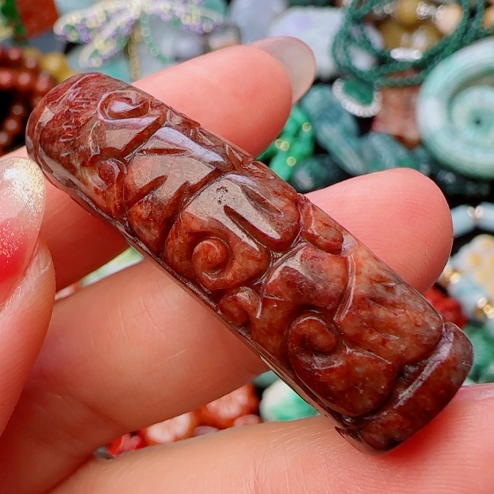 翡翠颈饰未镶嵌天然A货40