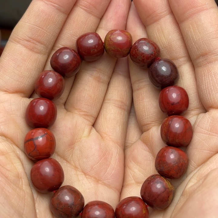 玛瑙/玉髓手串13多样性发1未镶嵌