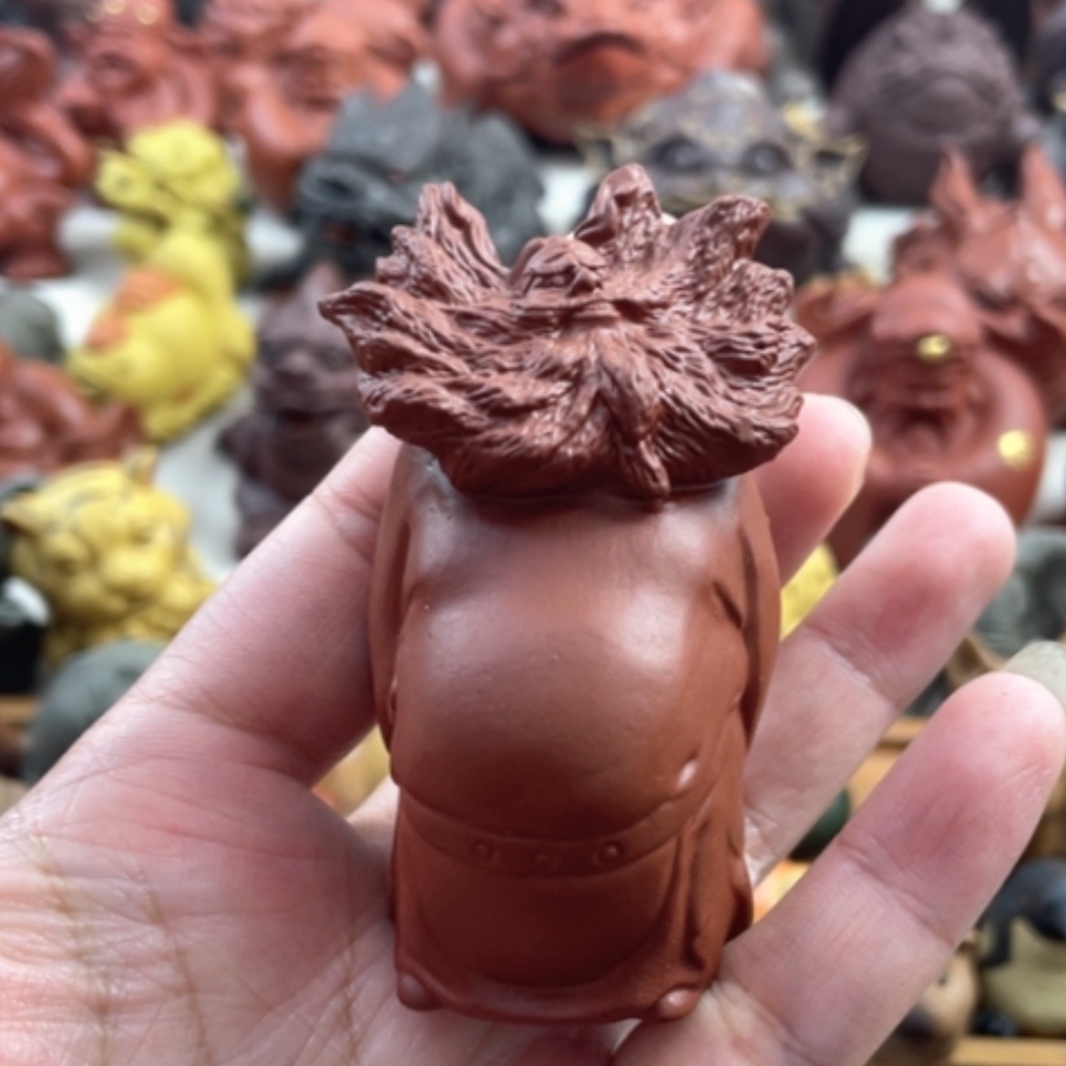 【闪购商品】紫砂茶宠紫砂钟馗