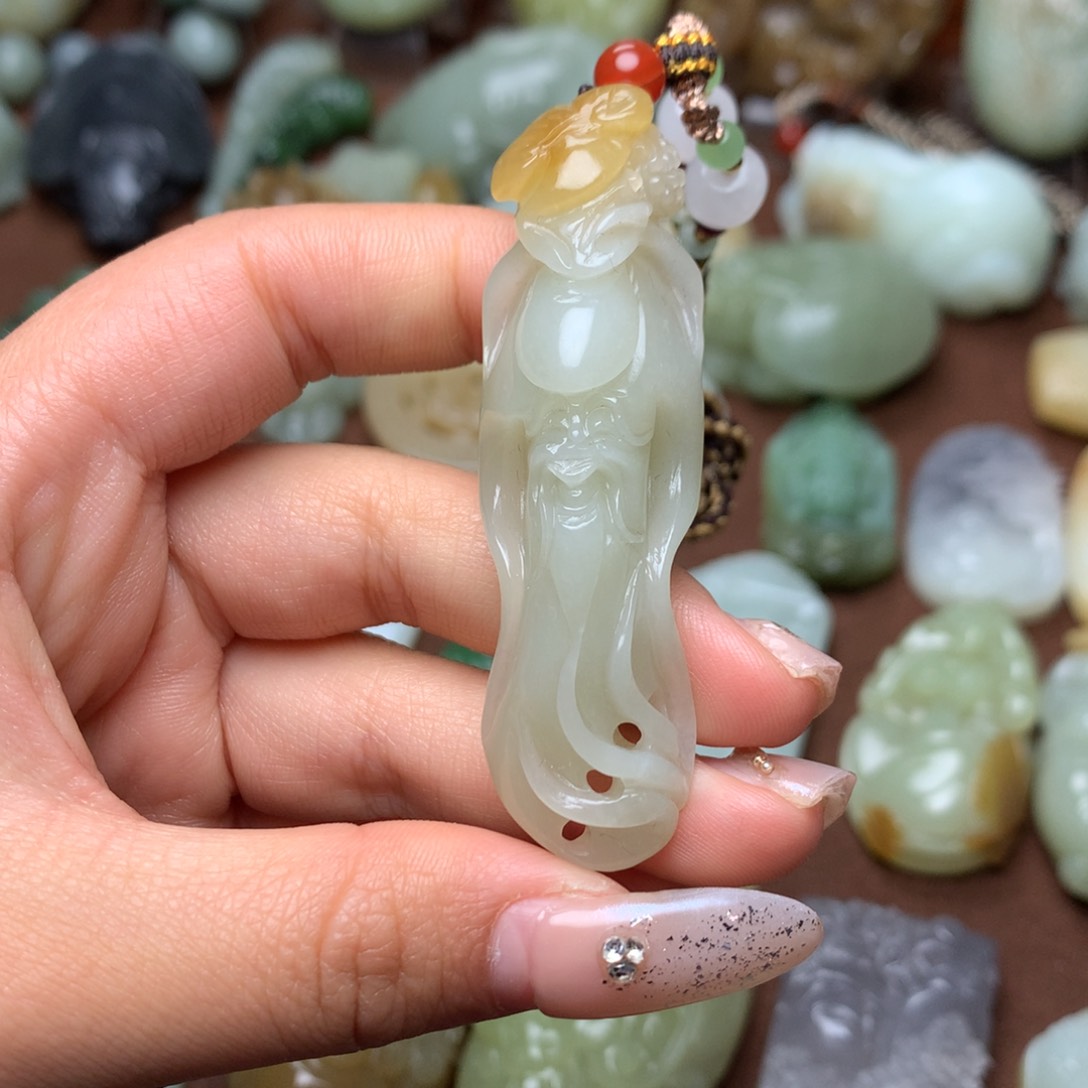 和田玉挂件未镶嵌