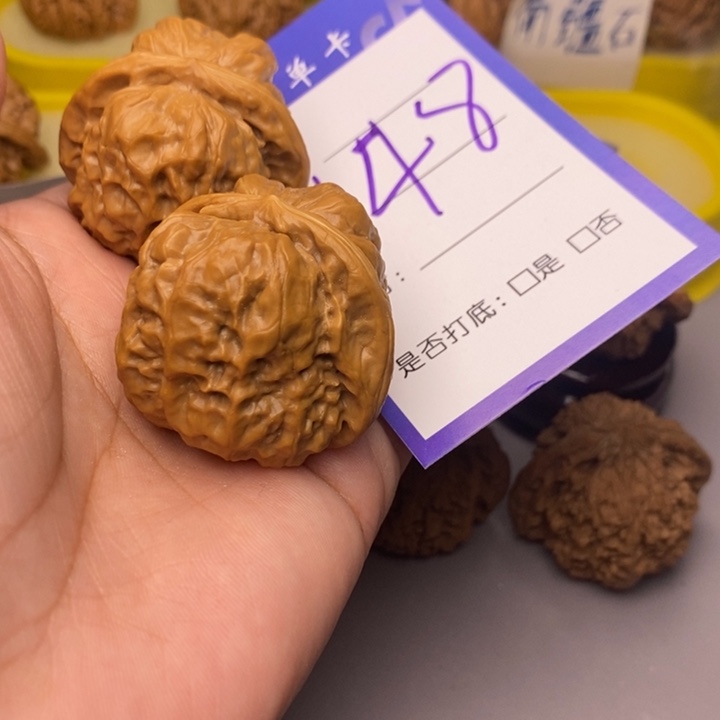 文玩核桃把件永*_48号蛤蟆